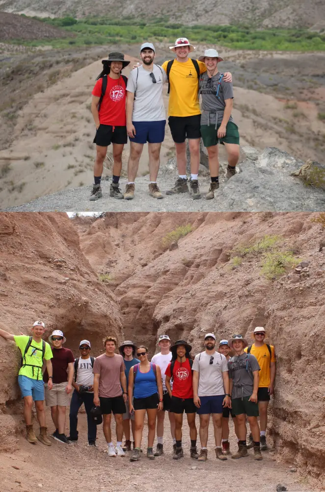 Avionics Subteam (top) and IREC team (bottom)